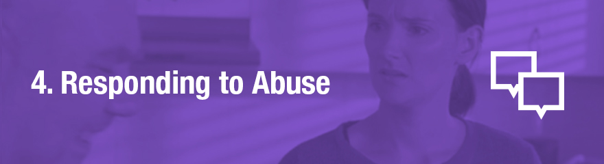 Responding to Abuse